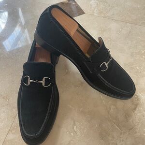 Johnson and Murphy suede loafers